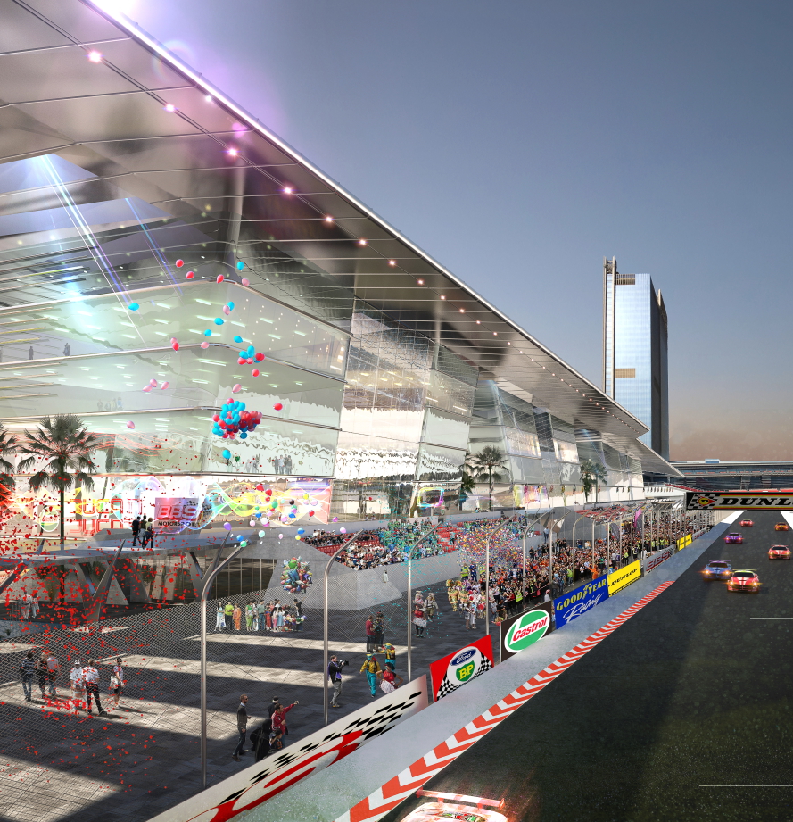 The Link Motor City Dubai 2014 created by Dragan Architecture Paris